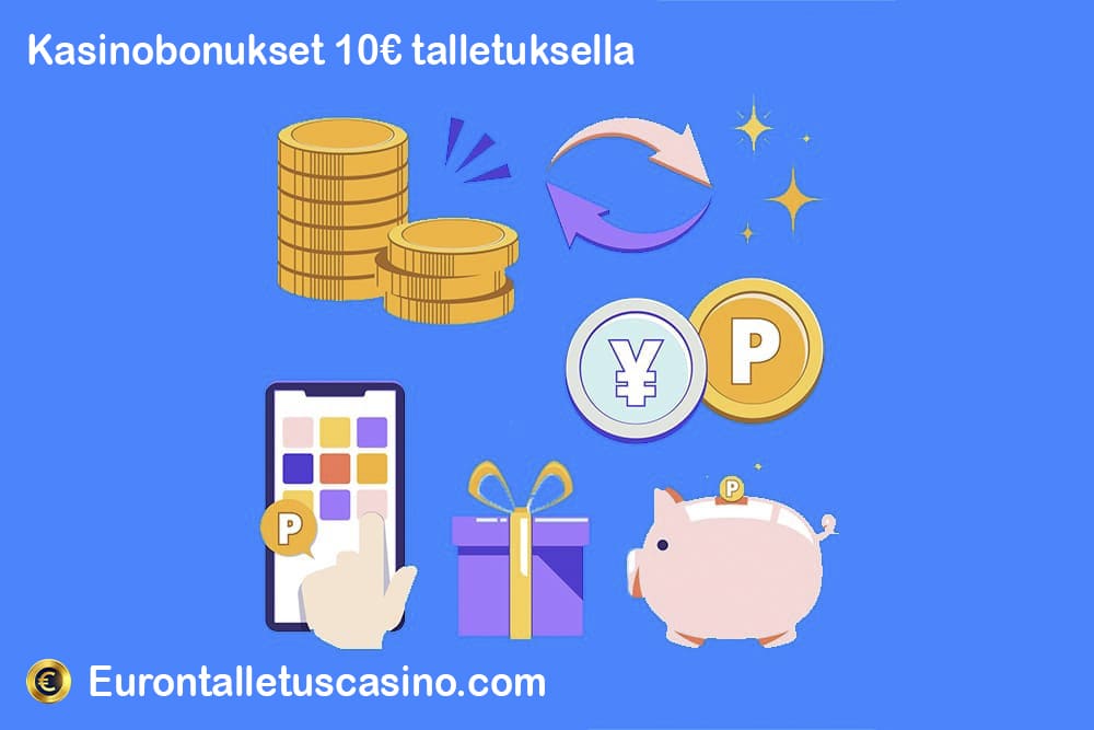 Kasinobonukset 10€ talletuksella